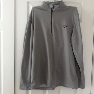 Callaway long sleeve 3/4 zip shirt